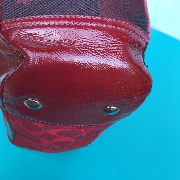 EUC MSRP $400 Limited Edition Vintage Coach Patchwork Shoulder Bag! - Picture 9 of 13